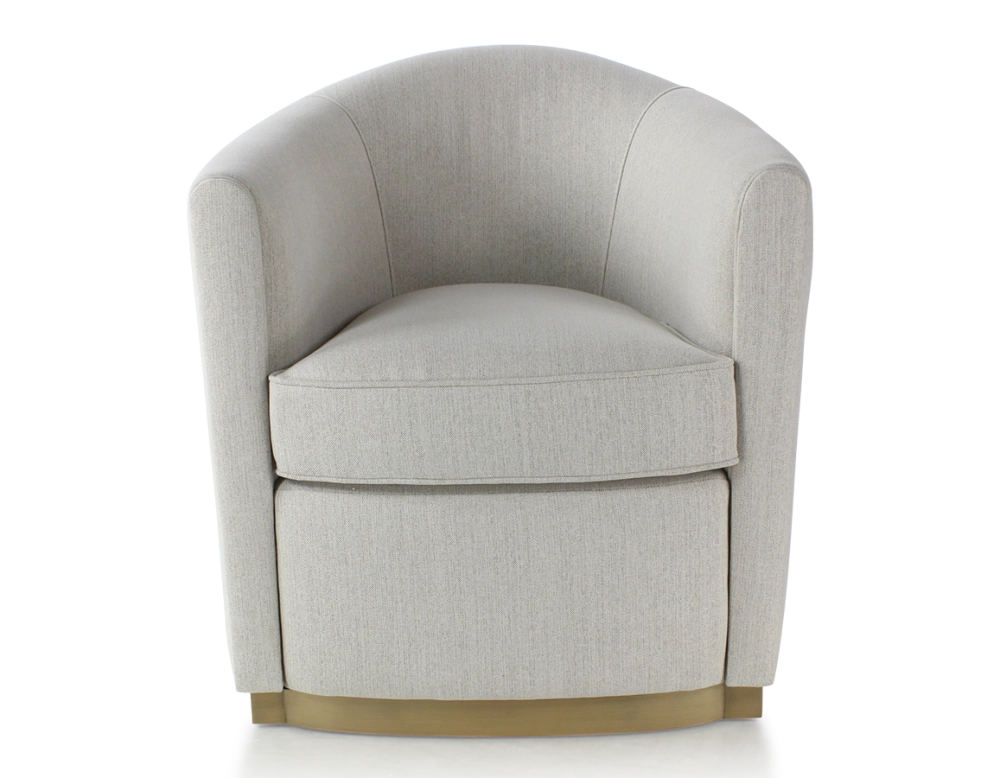 Fauteuil club tissu tissu beige naturel socle bois effet laiton Fauteuil club tissu tissu beige naturel socle bois effet laiton