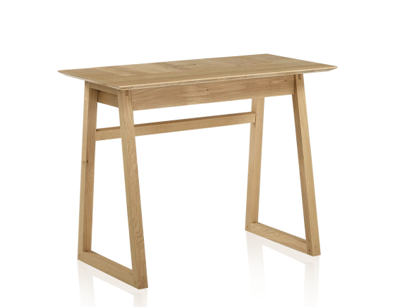 Bureau design en chêne teinte naturelle L100 cm