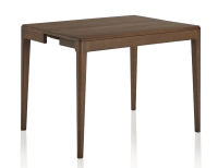Console pliante en chêne teinte marron foncé 120x40 cm Console pliante en chêne teinte marron foncé 120x40 cm