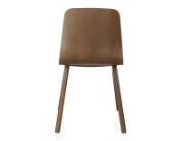 Oak designer chair dark brown wood stain Oak designer chair dark brown wood stain