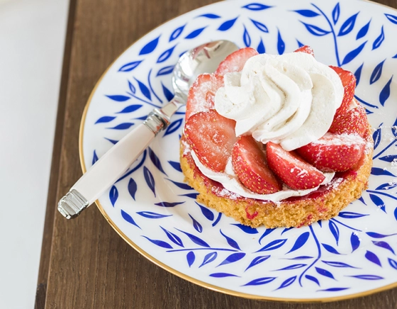 Assiette à dessert porcelaine de Limoges lot de 6