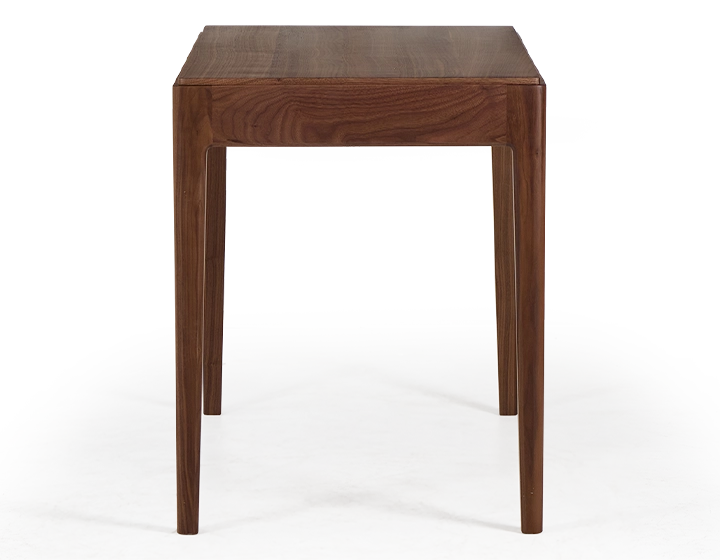 Bureau design en noyer teinte naturelle L120 cm Bureau design en noyer teinte naturelle L120 cm