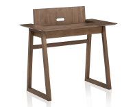 Oak design desk walnut stain l100 cm Oak design desk walnut stain l100 cm