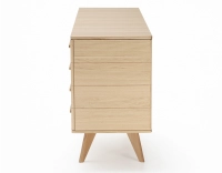 Buffet 3 portes en chêne bois teinte naturelle Buffet 3 portes en chêne bois teinte naturelle