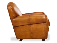 Fauteuil club cuir cognac Fauteuil club cuir cognac