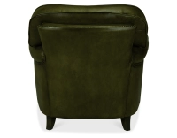 Leather club armchair olive green Leather club armchair olive green