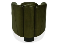 Leather club armchair olive green Leather club armchair olive green