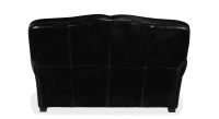 2 seater leather club sofa black 2 seater leather club sofa black