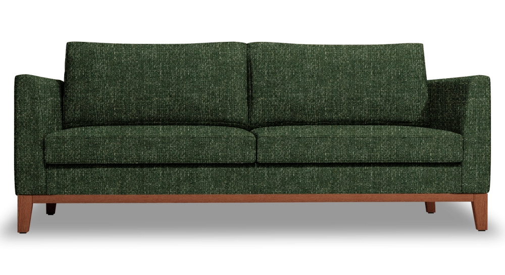 3-seater sofa design green mottled fabric 3-seater sofa design green mottled fabric