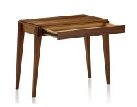 Bureau scandinave en noyer teinte naturelle L100 cm