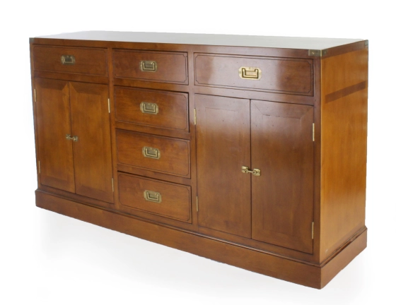 Buffet marine grand modèle bois teinte merisier