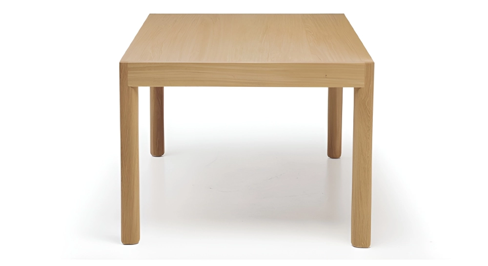 Table extensible 8 à 14 personnes en chêne allonges bois bois teinte naturelle 210x100 cm Table extensible 8 à 14 personnes en chêne allonges bois bois teinte naturelle 210x100 cm