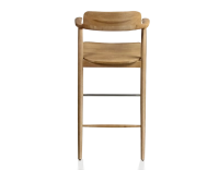 Bar stool h80 cm natural wood stain Bar stool h80 cm natural wood stain