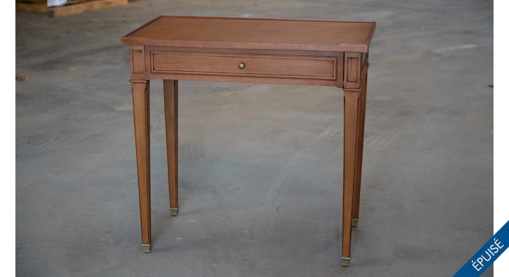 Bureau ancien style directoire plateau bois l80 cm Bureau ancien style directoire plateau bois l80 cm