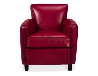 Leather club armchair burgundy Leather club armchair burgundy