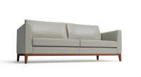 3-seater sofa design pearl grey leather 3-seater sofa design pearl grey leather