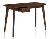 Bureau scandinave en chêne teinte marron foncé L150 cm Bureau scandinave en chêne teinte marron foncé L150 cm