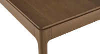 6 person oak dining table walnut tint wooden top 140x90 cm 6 person oak dining table walnut tint wooden top 140x90 cm