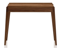 Bureau scandinave en noyer teinte naturelle L100 cm Bureau scandinave en noyer teinte naturelle L100 cm