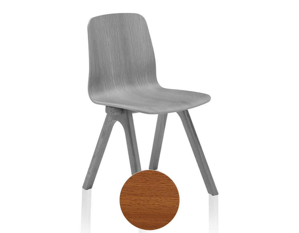 Oak designer chair cherry wood stain Oak designer chair cherry wood stain
