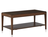 Table basse rectangulaire en chêne et céramique avec tablette en bois teinte marron foncé plateau céramique brun oxydé 100x50 cm Table basse rectangulaire en chêne et céramique avec tablette en bois teinte marron foncé plateau céramique brun oxydé 100x50 cm