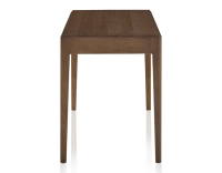 Bureau design en chêne teinte noyer L120 cm Bureau design en chêne teinte noyer L120 cm
