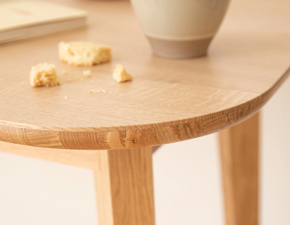 Scandinavian oak desk natural tint L120 cm Scandinavian oak desk natural tint L120 cm