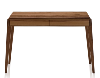 Bureau scandinave en noyer teinte naturelle L120 cm Bureau scandinave en noyer teinte naturelle L120 cm