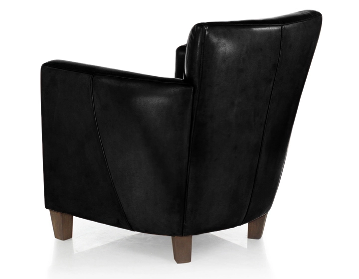 Fauteuil club cuir noir Fauteuil club cuir noir