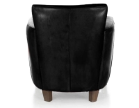 Fauteuil club cuir noir Fauteuil club cuir noir