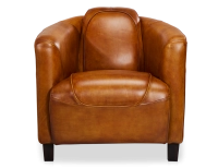 Fauteuil club cuir cognac Fauteuil club cuir cognac