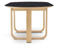 Table salle à manger en chêne et céramique 8 à 10 personnes avec bois teinte naturelle et plateau céramique effet ardoise 210x100 cm Table salle à manger en chêne et céramique 8 à 10 personnes avec bois teinte naturelle et plateau céramique effet ardoise 210x100 cm