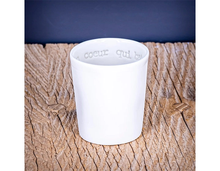 Tasse à café avec message Tasse à café avec message