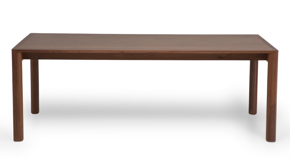 Table extensible 8 à 12 personnes en noyer allonges bois bois teinte naturelle 180x100 cm Table extensible 8 à 12 personnes en noyer allonges bois bois teinte naturelle 180x100 cm