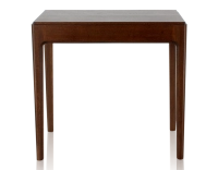 Bureau design en chêne teinte marron foncé L80 cm Bureau design en chêne teinte marron foncé L80 cm