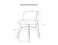 Designer chair wood stained dark brown seat burnt orange fabric Designer chair wood stained dark brown seat burnt orange fabric