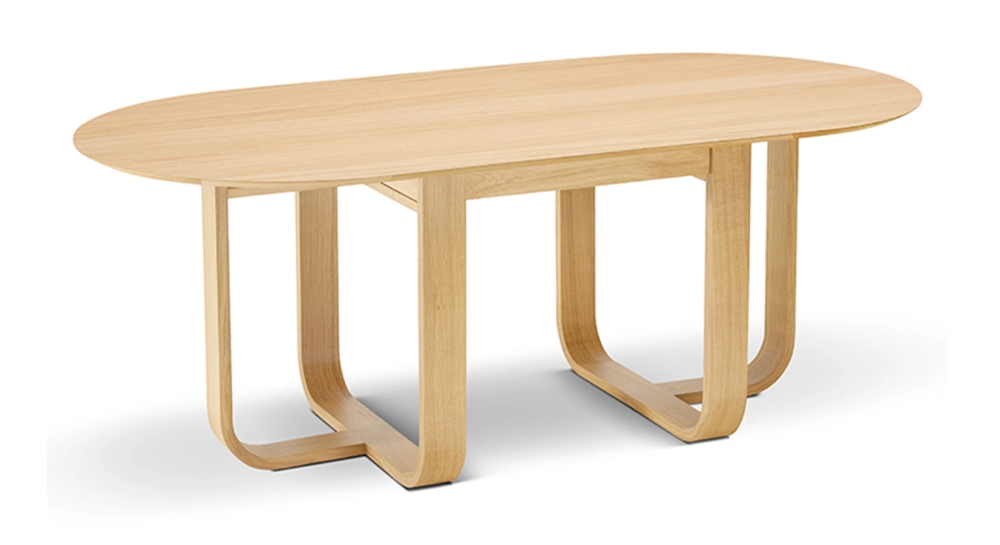 8 person oak dining table natural tint 210x100 cm 8 person oak dining table natural tint 210x100 cm