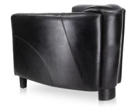 Fauteuil club cuir noir Fauteuil club cuir noir
