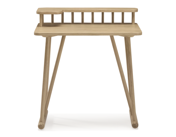 Oak design desk natural tint L80 cm