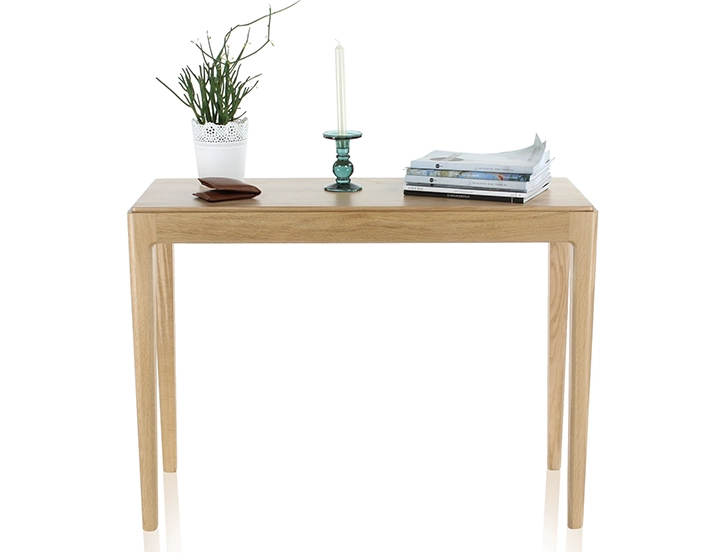 Fixed oak console natural tint 120x40 cm Fixed oak console natural tint 120x40 cm