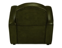 Fauteuil club cuir vert olive Fauteuil club cuir vert olive
