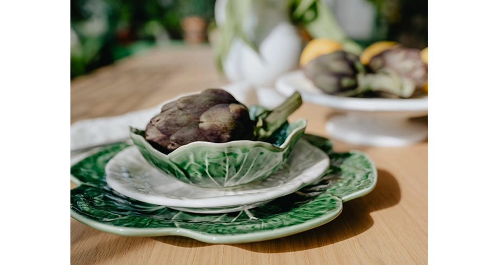 Assiettes à dessert 19cm faïence ivoire lot de 2