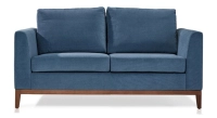 Canapé design 2,5 places tissu bleu jean Canapé design 2,5 places tissu bleu jean