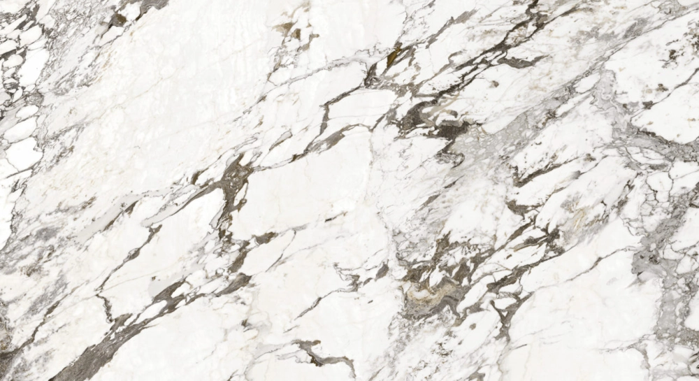 Table extensible 8 à 12 personnes en chêne et céramique allonges céramique bois teinte naturelle et céramique effet marbre blanc 180x100 cm