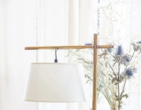 Gold anglepoise table lamp with ivory lampshade Gold anglepoise table lamp with ivory lampshade