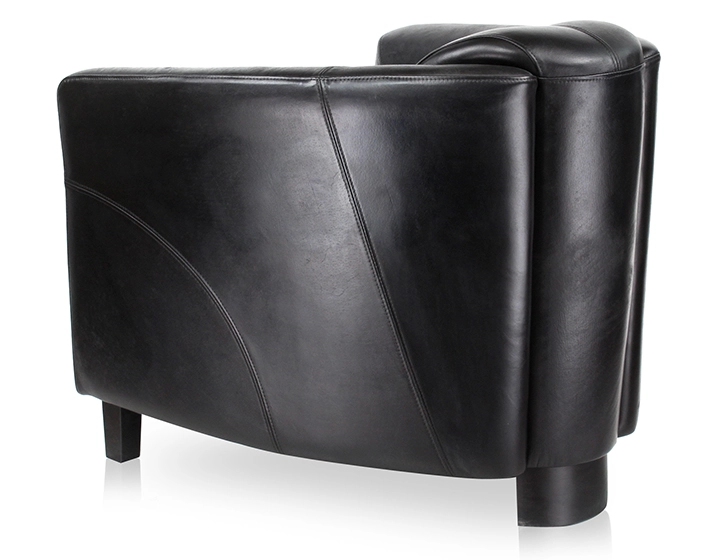 Fauteuil club cuir noir Fauteuil club cuir noir