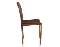 Chaise vintage cuir marron vintage Chaise vintage cuir marron vintage