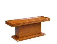 Table basse marine pliante bois teinte merisier Table basse marine pliante bois teinte merisier