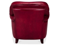 Leather club armchair burgundy Leather club armchair burgundy