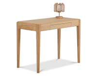 Bureau design en chêne teinte naturelle L80 cm Bureau design en chêne teinte naturelle L80 cm